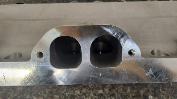Kauffman Super Wedge Head Exhaust Port